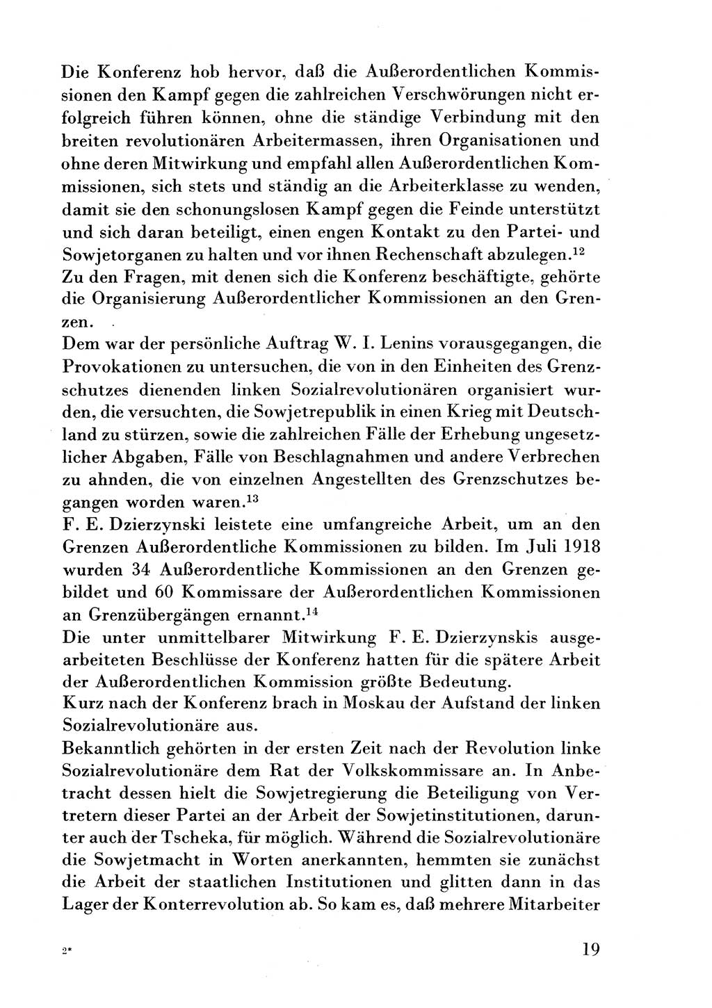 Der erste Tschekist, A. W. Tischkow [Militärverlag des Ministeriums für Verteidigung der UdSSR, Moskau 1968], Ministerium für Staatssicherheit (MfS) [Deutsche Demokratische Republik (DDR)], Juristische Hochschule (JHS) Potsdam 1969, Seite 19 (Tschekist MfS JHS DDR 1969, S. 19)