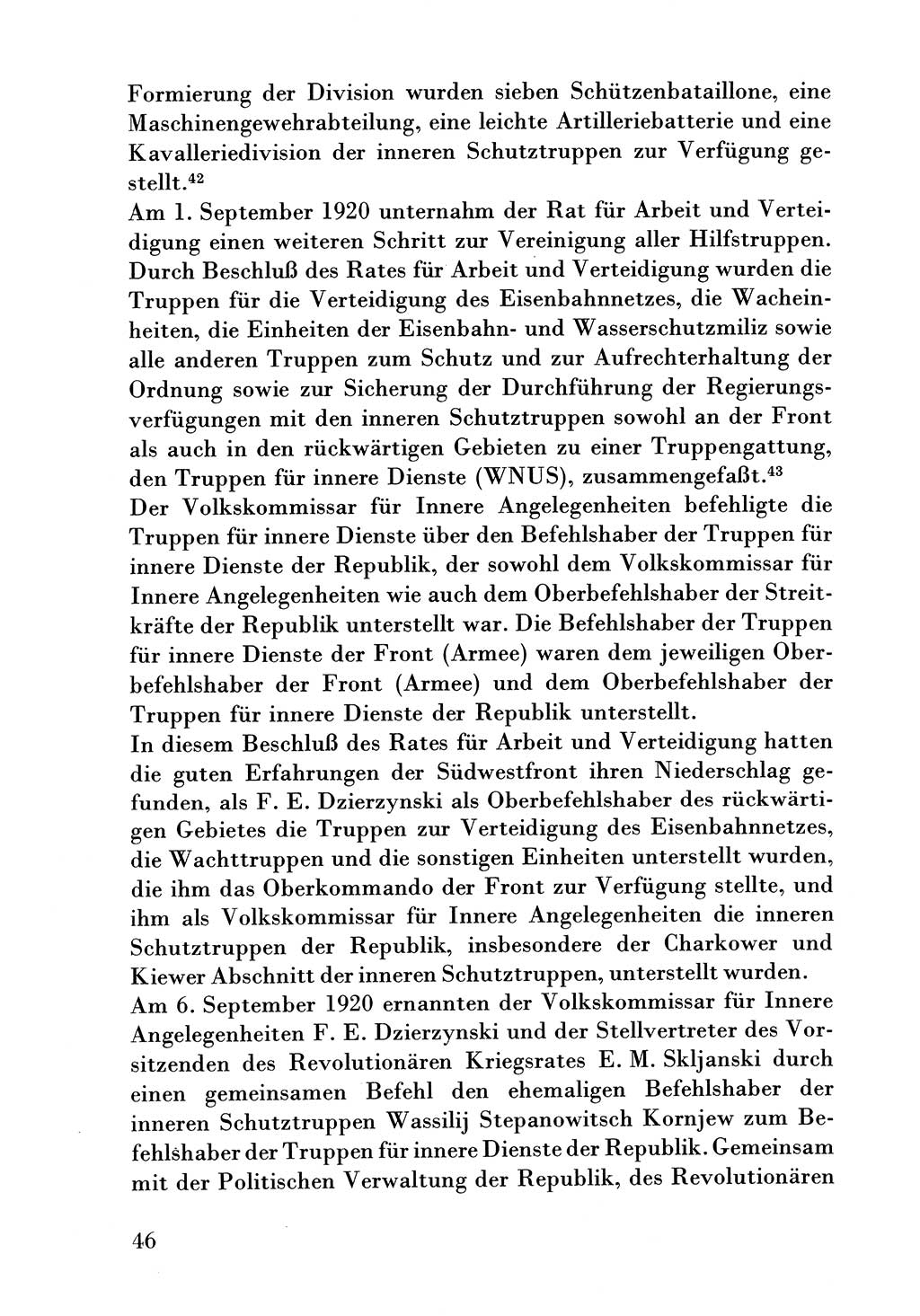 Der erste Tschekist, A. W. Tischkow [Militärverlag des Ministeriums für Verteidigung der UdSSR, Moskau 1968], Ministerium für Staatssicherheit (MfS) [Deutsche Demokratische Republik (DDR)], Juristische Hochschule (JHS) Potsdam 1969, Seite 46 (Tschekist MfS JHS DDR 1969, S. 46)