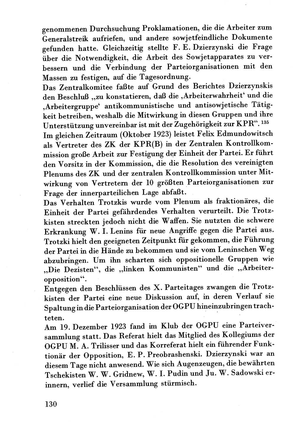 Der erste Tschekist, A. W. Tischkow [Militärverlag des Ministeriums für Verteidigung der UdSSR, Moskau 1968], Ministerium für Staatssicherheit (MfS) [Deutsche Demokratische Republik (DDR)], Juristische Hochschule (JHS) Potsdam 1969, Seite 130 (Tschekist MfS JHS DDR 1969, S. 130)