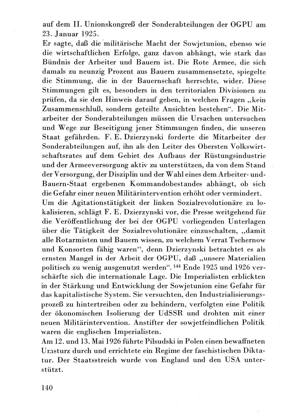 Der erste Tschekist, A. W. Tischkow [Militärverlag des Ministeriums für Verteidigung der UdSSR, Moskau 1968], Ministerium für Staatssicherheit (MfS) [Deutsche Demokratische Republik (DDR)], Juristische Hochschule (JHS) Potsdam 1969, Seite 140 (Tschekist MfS JHS DDR 1969, S. 140)