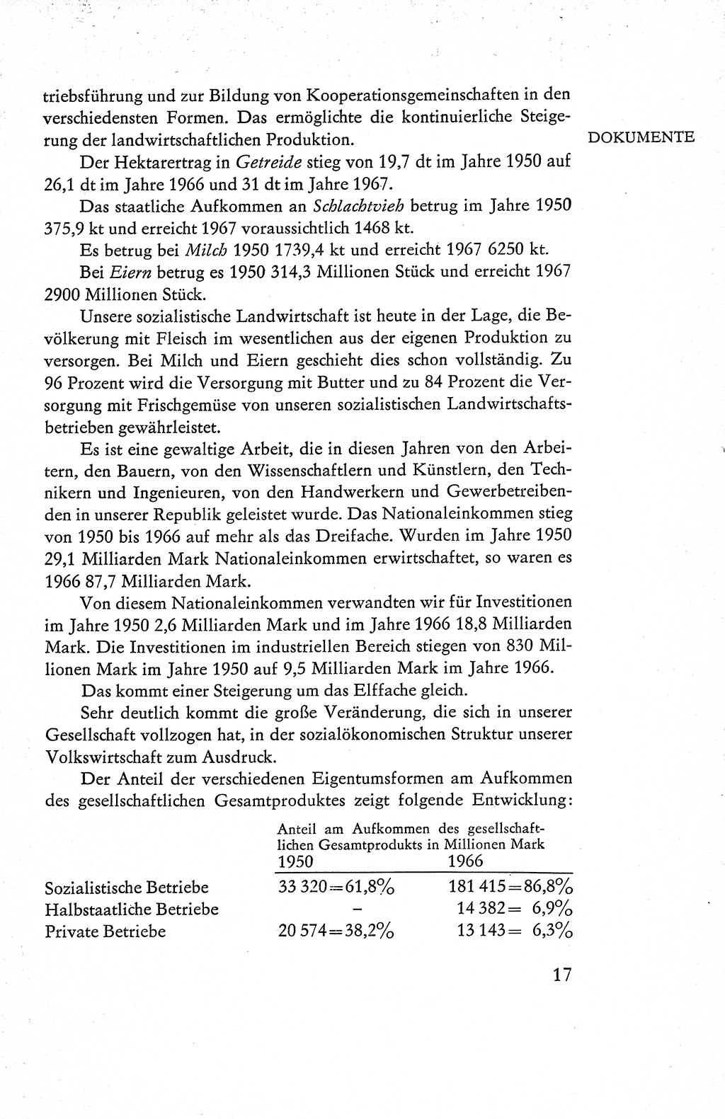 Verfassung der Deutschen Demokratischen Republik (DDR), Dokumente, Kommentar 1969, Band 1, Seite 17 (Verf. DDR Dok. Komm. 1969, Bd. 1, S. 17)