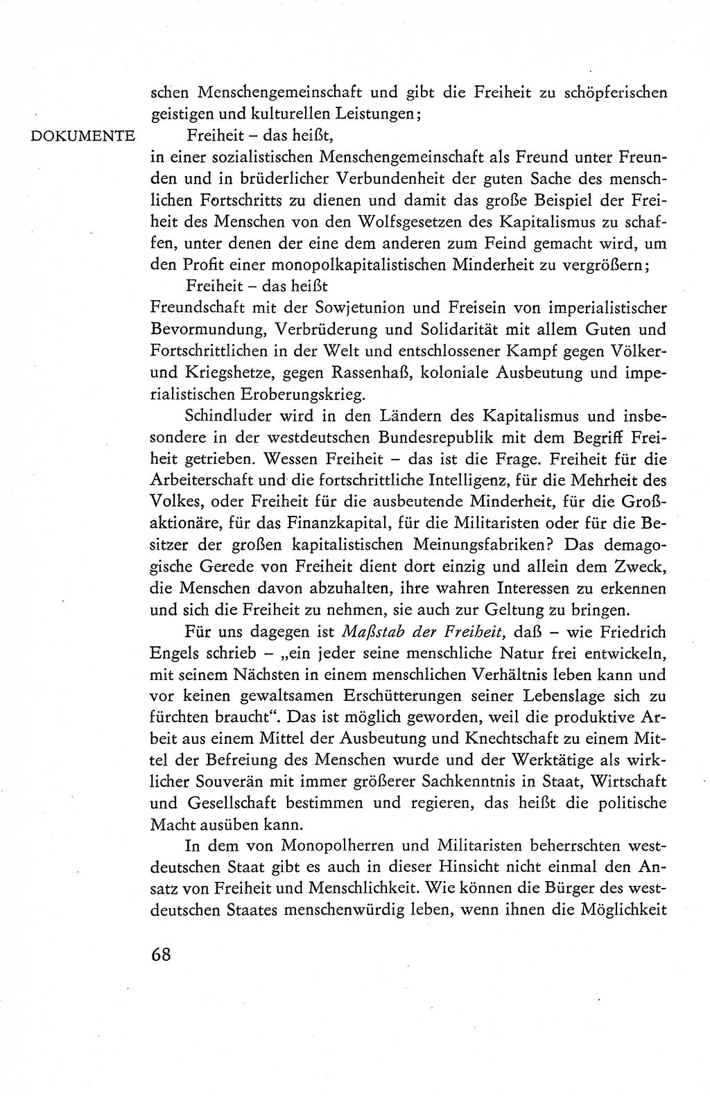 Verfassung der Deutschen Demokratischen Republik (DDR), Dokumente, Kommentar 1969, Band 1, Seite 68 (Verf. DDR Dok. Komm. 1969, Bd. 1, S. 68)