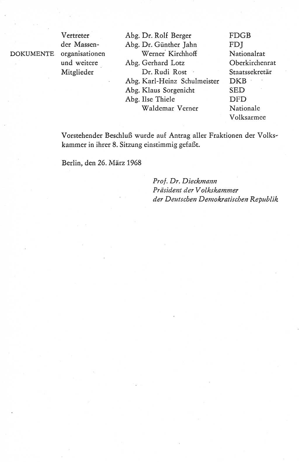 Verfassung der Deutschen Demokratischen Republik (DDR), Dokumente, Kommentar 1969, Band 1, Seite 184 (Verf. DDR Dok. Komm. 1969, Bd. 1, S. 184)