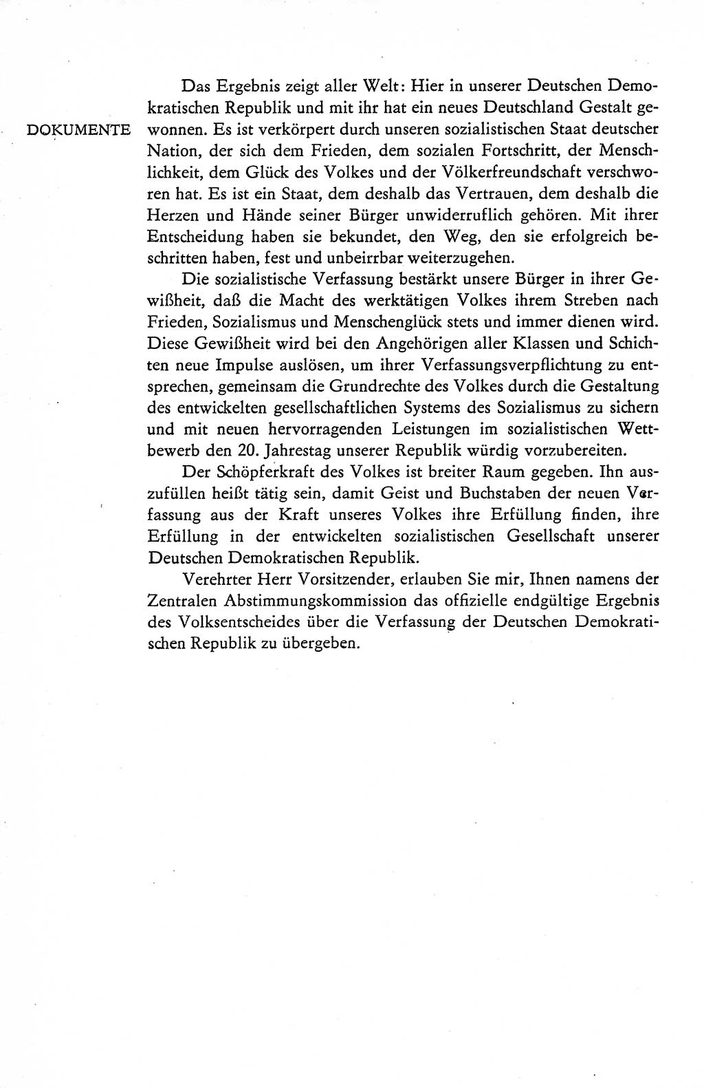 Verfassung der Deutschen Demokratischen Republik (DDR), Dokumente, Kommentar 1969, Band 1, Seite 190 (Verf. DDR Dok. Komm. 1969, Bd. 1, S. 190)