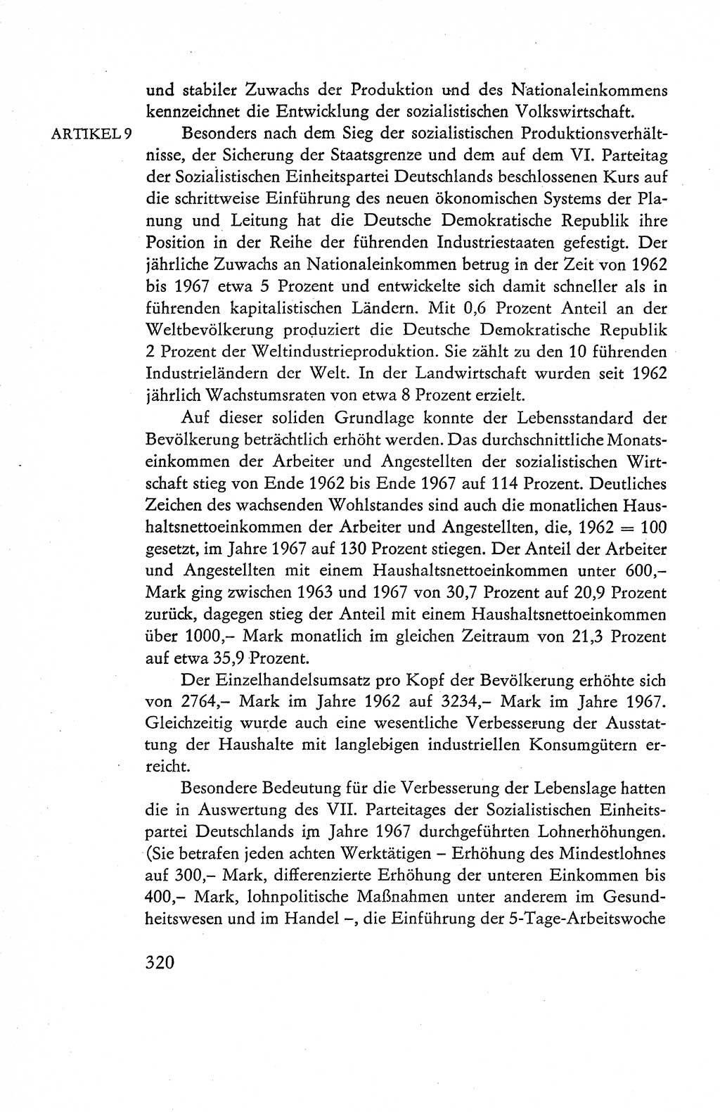 Verfassung der Deutschen Demokratischen Republik (DDR), Dokumente, Kommentar 1969, Band 1, Seite 320 (Verf. DDR Dok. Komm. 1969, Bd. 1, S. 320)