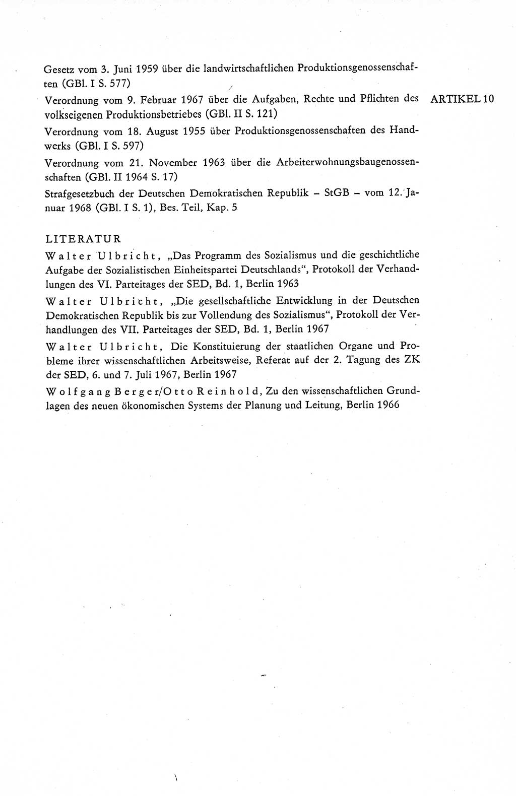 Verfassung der Deutschen Demokratischen Republik (DDR), Dokumente, Kommentar 1969, Band 1, Seite 345 (Verf. DDR Dok. Komm. 1969, Bd. 1, S. 345)