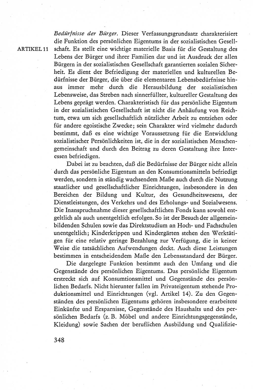 Verfassung der Deutschen Demokratischen Republik (DDR), Dokumente, Kommentar 1969, Band 1, Seite 348 (Verf. DDR Dok. Komm. 1969, Bd. 1, S. 348)