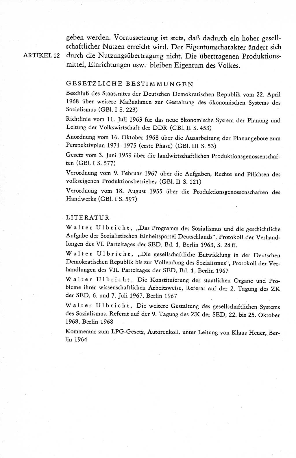 Verfassung der Deutschen Demokratischen Republik (DDR), Dokumente, Kommentar 1969, Band 1, Seite 362 (Verf. DDR Dok. Komm. 1969, Bd. 1, S. 362)