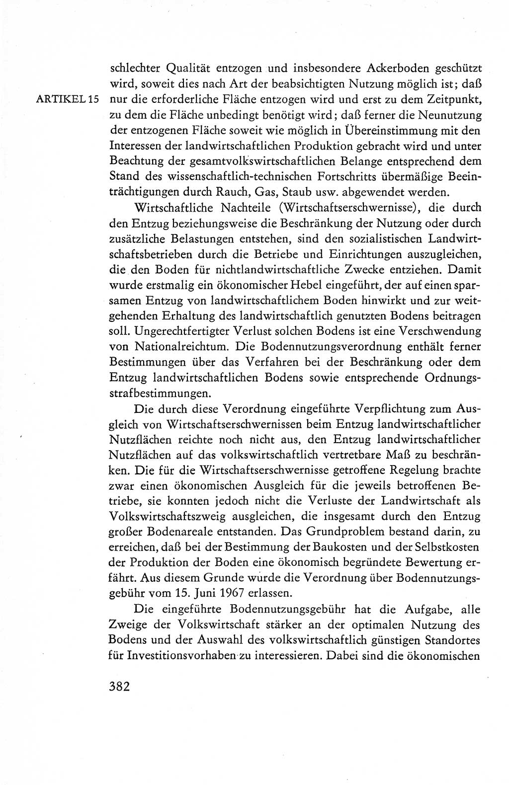 Verfassung der Deutschen Demokratischen Republik (DDR), Dokumente, Kommentar 1969, Band 1, Seite 382 (Verf. DDR Dok. Komm. 1969, Bd. 1, S. 382)