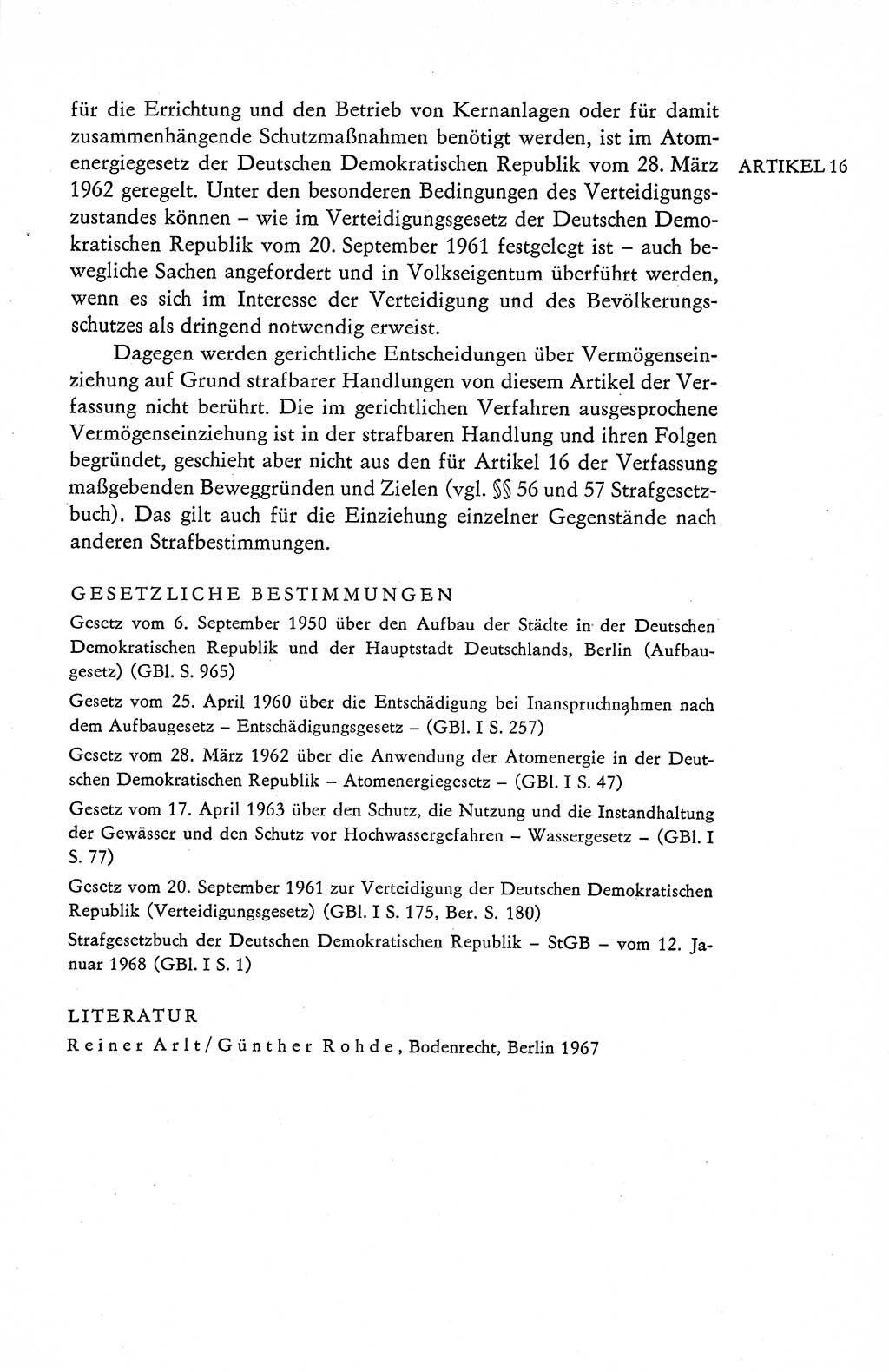 Verfassung der Deutschen Demokratischen Republik (DDR), Dokumente, Kommentar 1969, Band 1, Seite 389 (Verf. DDR Dok. Komm. 1969, Bd. 1, S. 389)