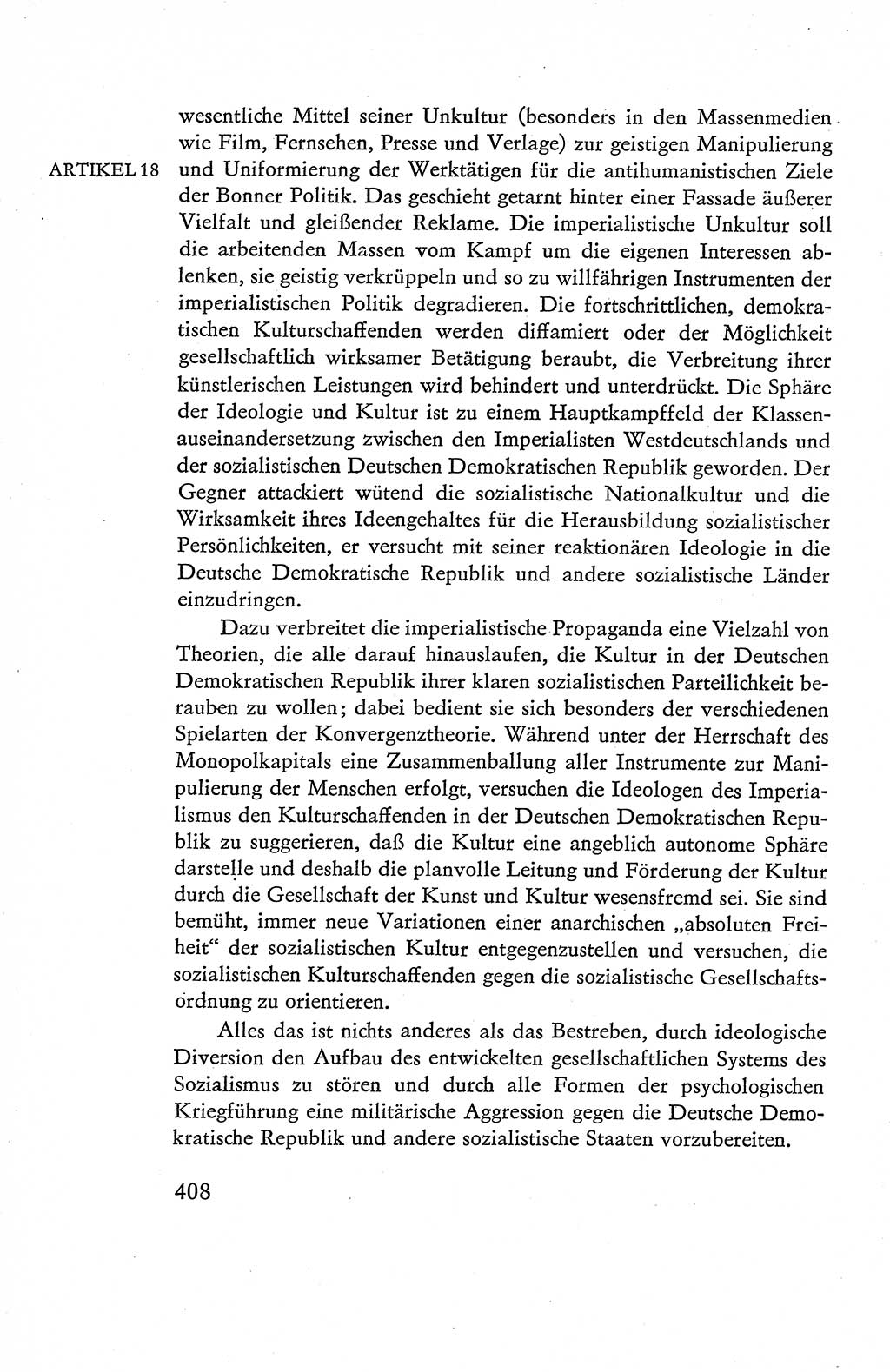 Verfassung der Deutschen Demokratischen Republik (DDR), Dokumente, Kommentar 1969, Band 1, Seite 408 (Verf. DDR Dok. Komm. 1969, Bd. 1, S. 408)