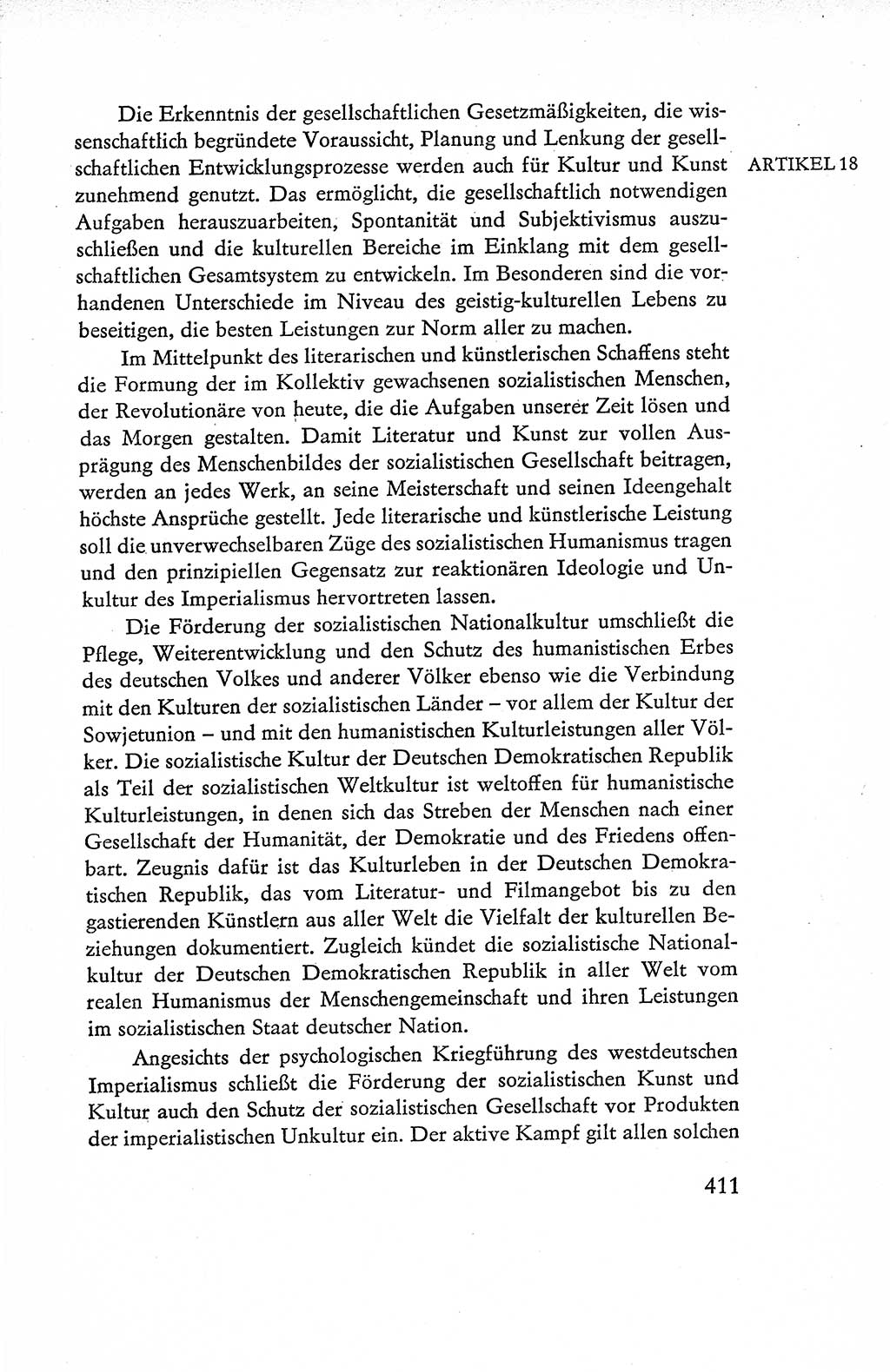 Verfassung der Deutschen Demokratischen Republik (DDR), Dokumente, Kommentar 1969, Band 1, Seite 411 (Verf. DDR Dok. Komm. 1969, Bd. 1, S. 411)