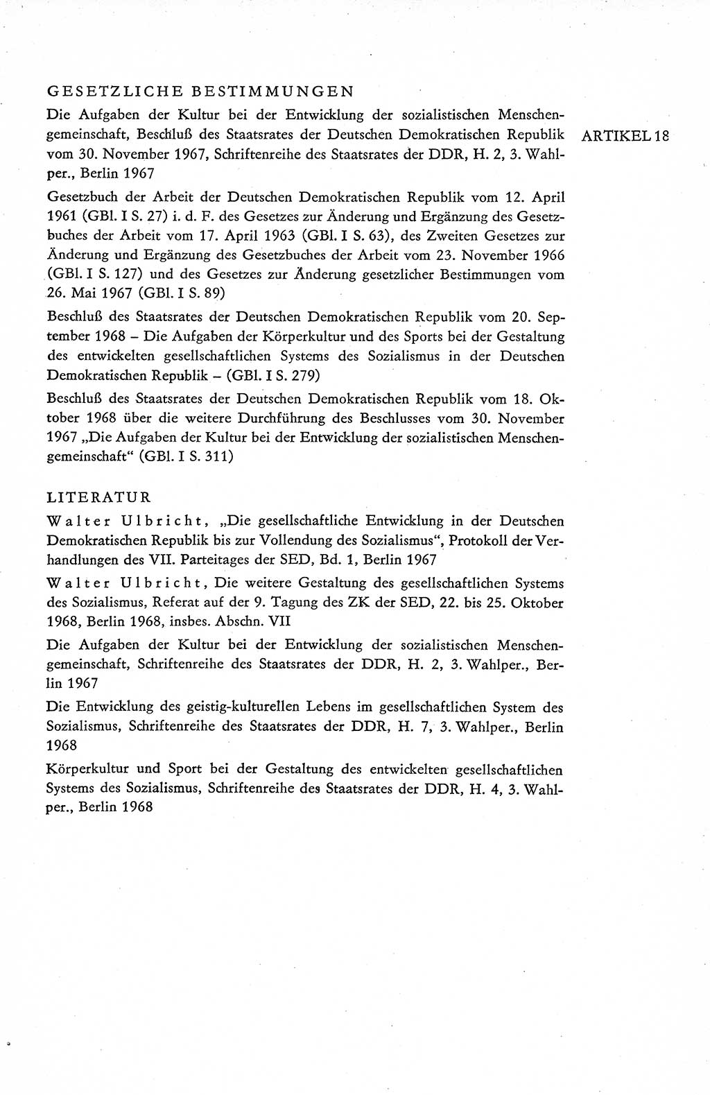 Verfassung der Deutschen Demokratischen Republik (DDR), Dokumente, Kommentar 1969, Band 1, Seite 417 (Verf. DDR Dok. Komm. 1969, Bd. 1, S. 417)
