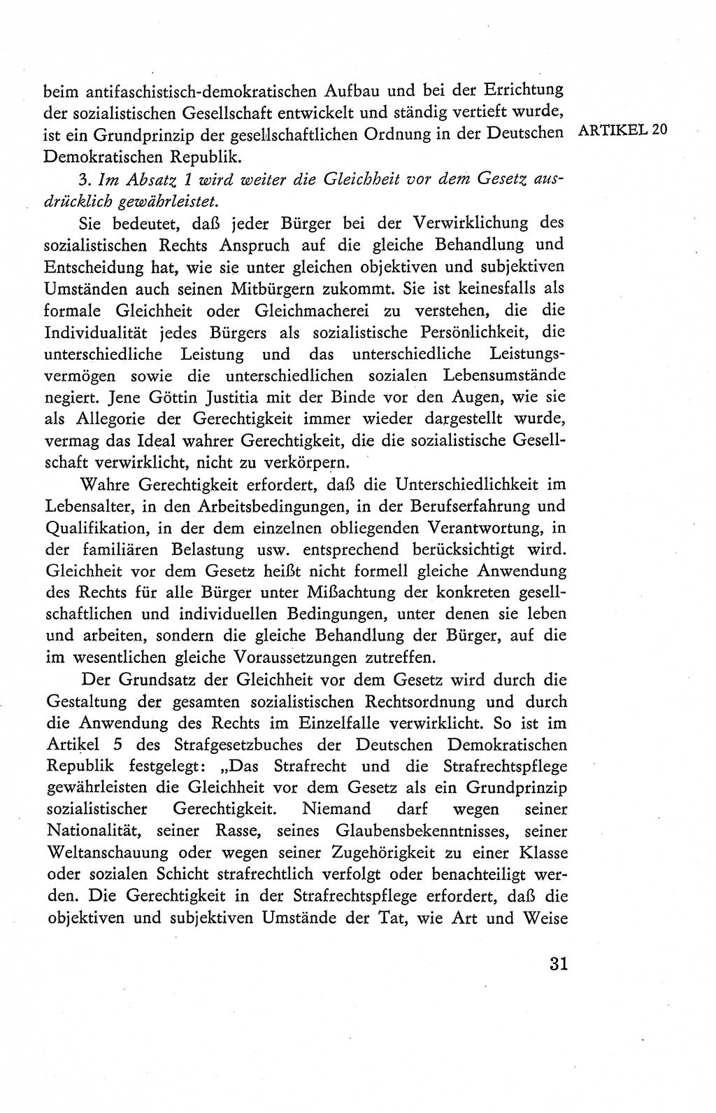 Verfassung der Deutschen Demokratischen Republik (DDR), Dokumente, Kommentar 1969, Band 2, Seite 31 (Verf. DDR Dok. Komm. 1969, Bd. 2, S. 31)
