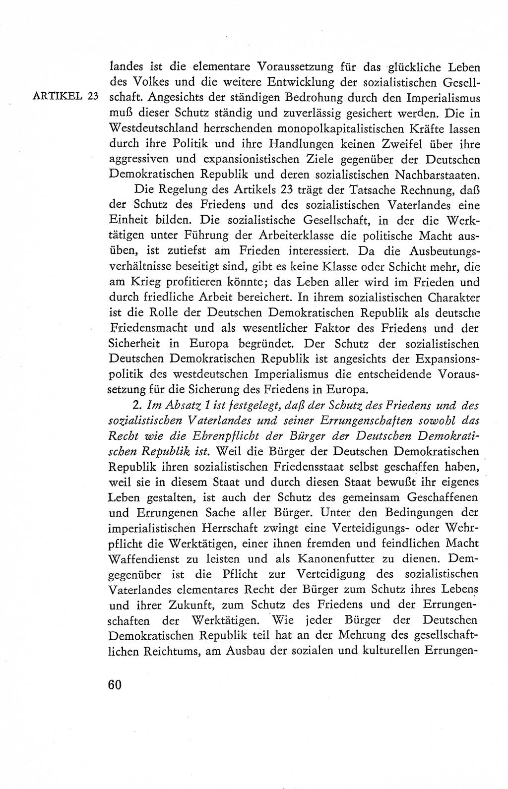 Verfassung der Deutschen Demokratischen Republik (DDR), Dokumente, Kommentar 1969, Band 2, Seite 60 (Verf. DDR Dok. Komm. 1969, Bd. 2, S. 60)
