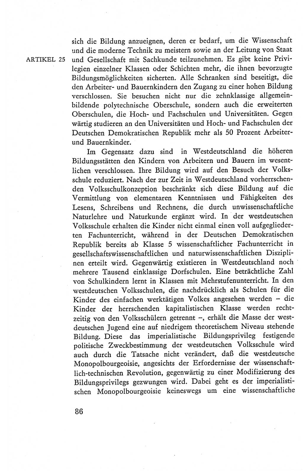 Verfassung der Deutschen Demokratischen Republik (DDR), Dokumente, Kommentar 1969, Band 2, Seite 86 (Verf. DDR Dok. Komm. 1969, Bd. 2, S. 86)