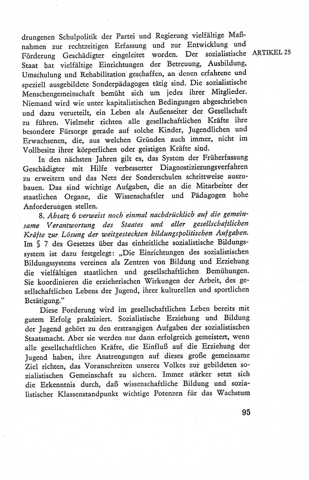 Verfassung der Deutschen Demokratischen Republik (DDR), Dokumente, Kommentar 1969, Band 2, Seite 95 (Verf. DDR Dok. Komm. 1969, Bd. 2, S. 95)