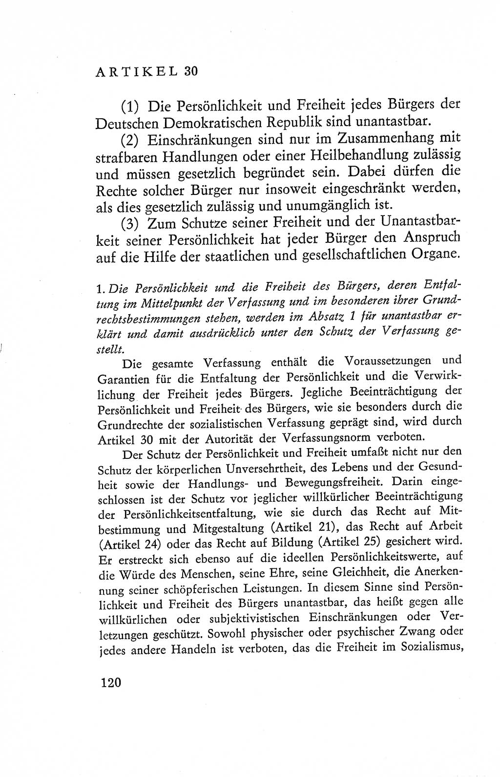 Verfassung der Deutschen Demokratischen Republik (DDR), Dokumente, Kommentar 1969, Band 2, Seite 120 (Verf. DDR Dok. Komm. 1969, Bd. 2, S. 120)