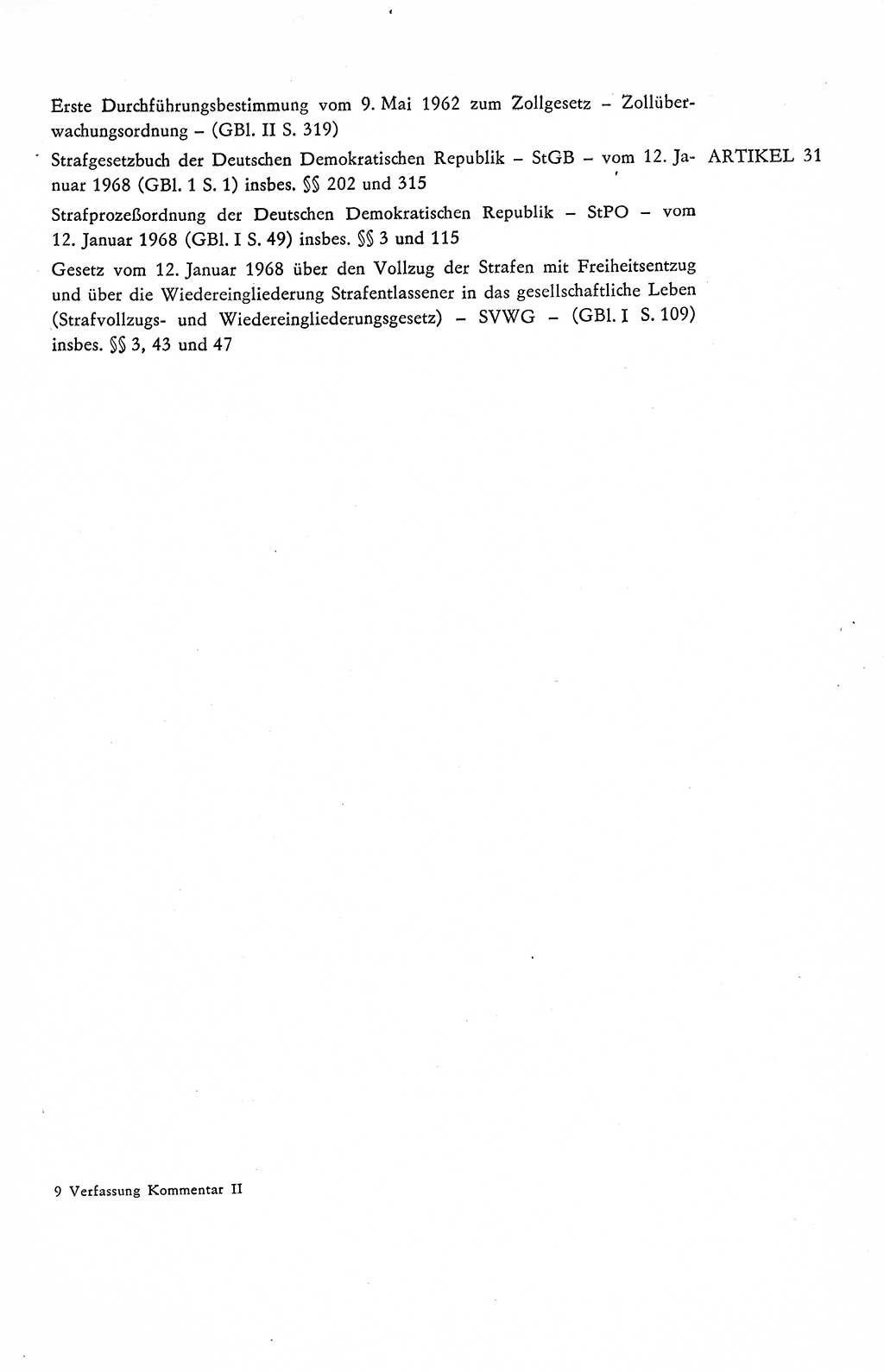 Verfassung der Deutschen Demokratischen Republik (DDR), Dokumente, Kommentar 1969, Band 2, Seite 129 (Verf. DDR Dok. Komm. 1969, Bd. 2, S. 129)
