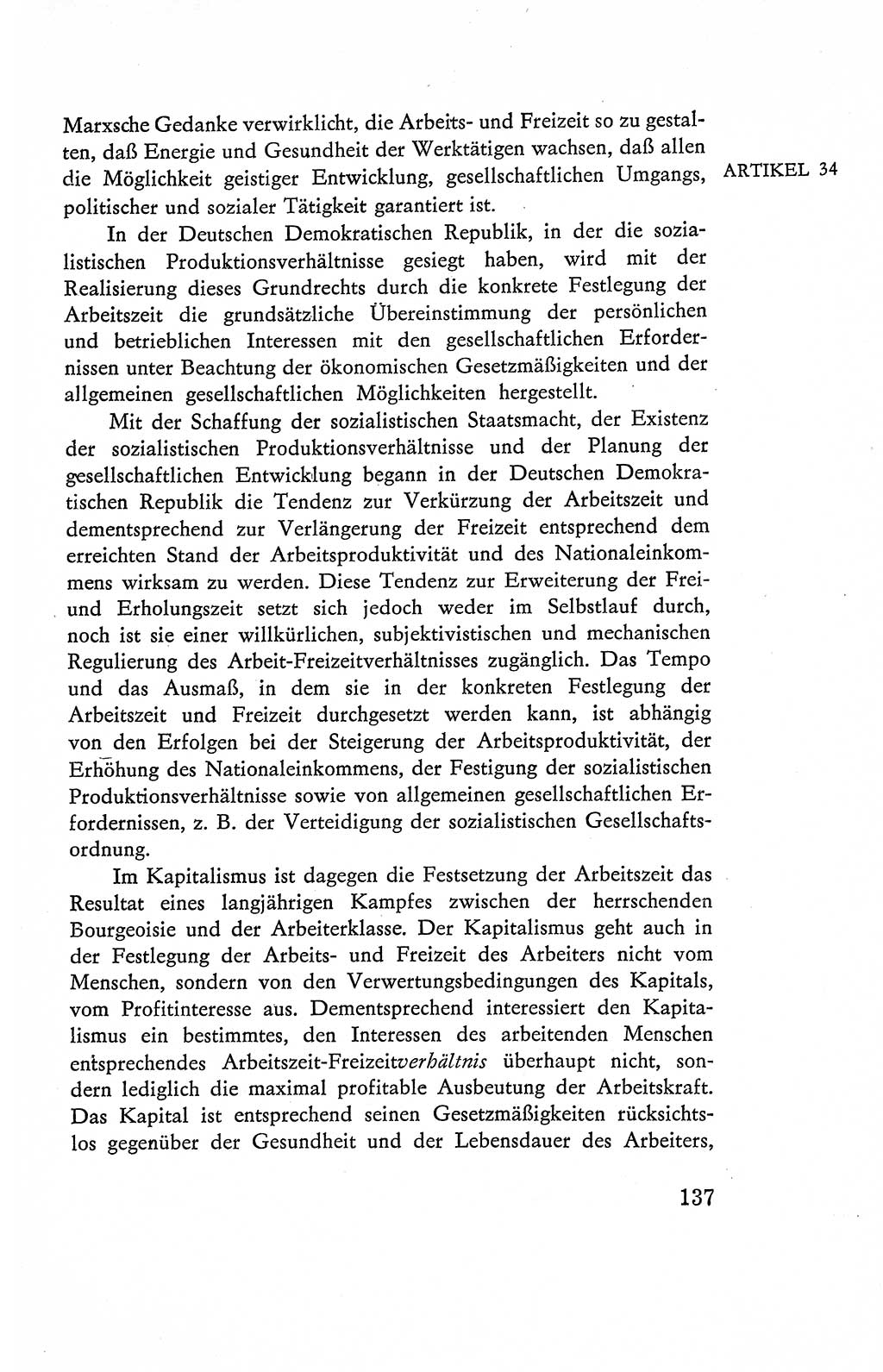 Verfassung der Deutschen Demokratischen Republik (DDR), Dokumente, Kommentar 1969, Band 2, Seite 137 (Verf. DDR Dok. Komm. 1969, Bd. 2, S. 137)