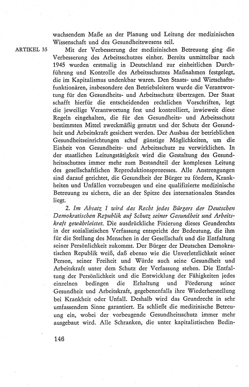 Verfassung der Deutschen Demokratischen Republik (DDR), Dokumente, Kommentar 1969, Band 2, Seite 146 (Verf. DDR Dok. Komm. 1969, Bd. 2, S. 146)