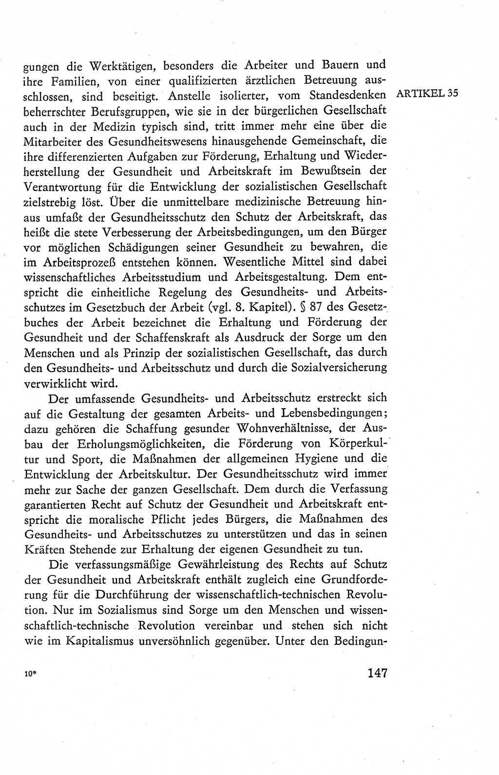 Verfassung der Deutschen Demokratischen Republik (DDR), Dokumente, Kommentar 1969, Band 2, Seite 147 (Verf. DDR Dok. Komm. 1969, Bd. 2, S. 147)