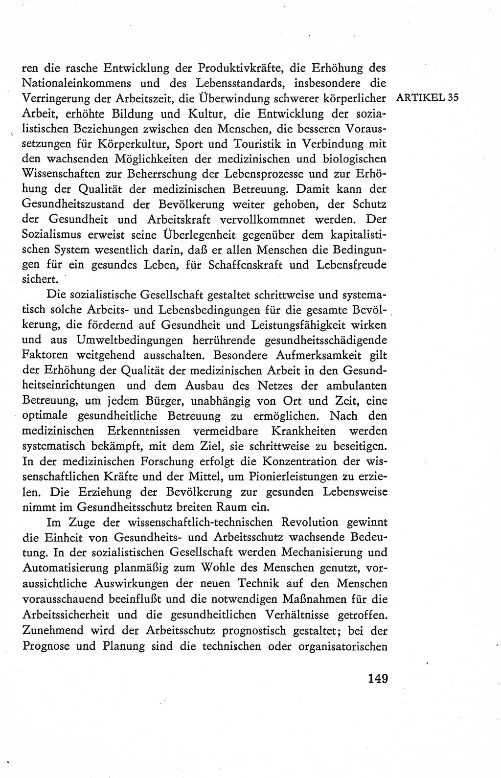 Verfassung der Deutschen Demokratischen Republik (DDR), Dokumente, Kommentar 1969, Band 2, Seite 149 (Verf. DDR Dok. Komm. 1969, Bd. 2, S. 149)