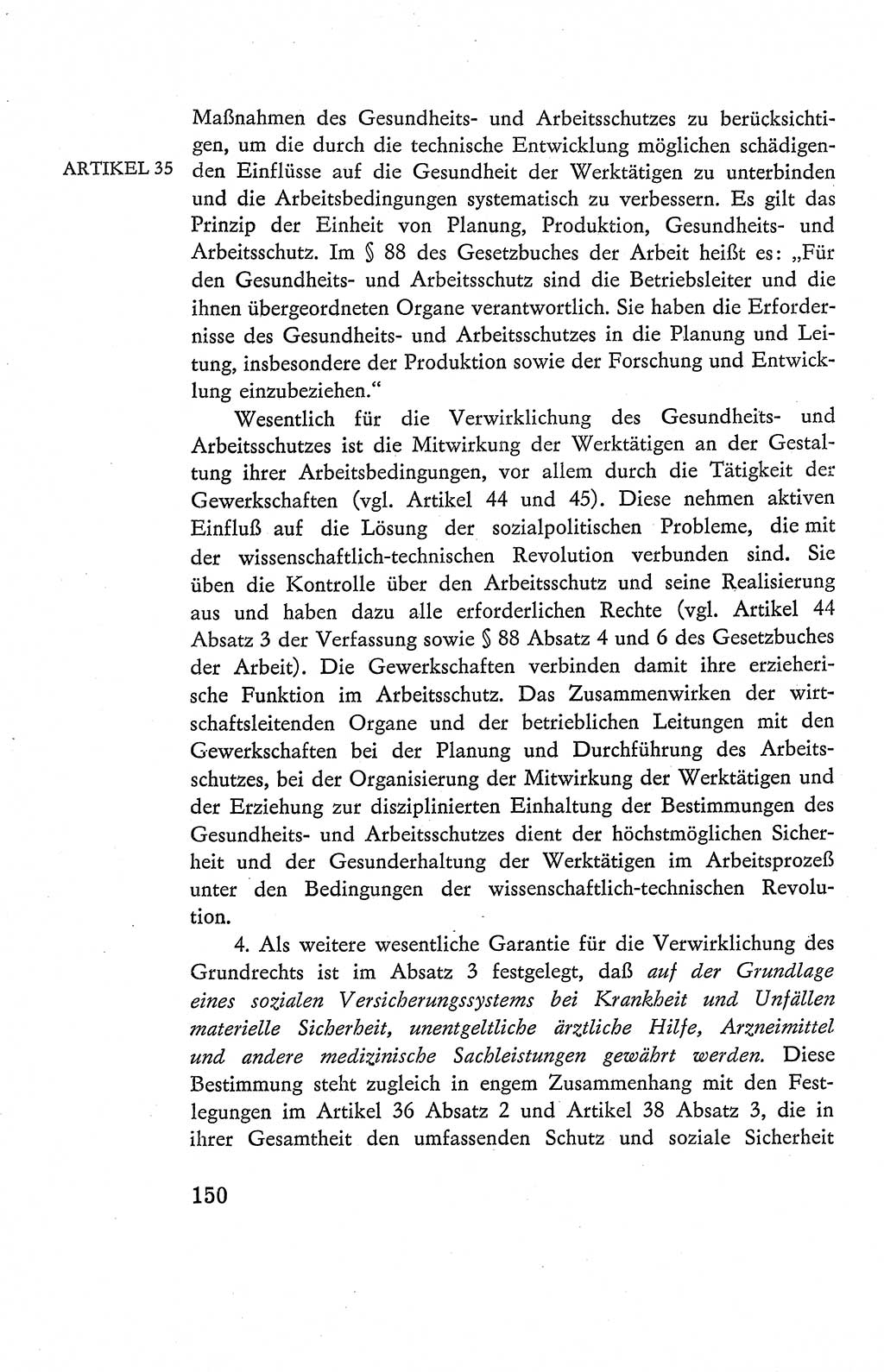 Verfassung der Deutschen Demokratischen Republik (DDR), Dokumente, Kommentar 1969, Band 2, Seite 150 (Verf. DDR Dok. Komm. 1969, Bd. 2, S. 150)