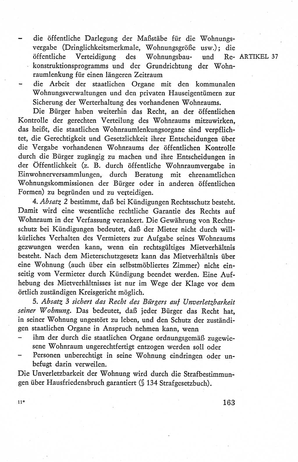 Verfassung der Deutschen Demokratischen Republik (DDR), Dokumente, Kommentar 1969, Band 2, Seite 163 (Verf. DDR Dok. Komm. 1969, Bd. 2, S. 163)