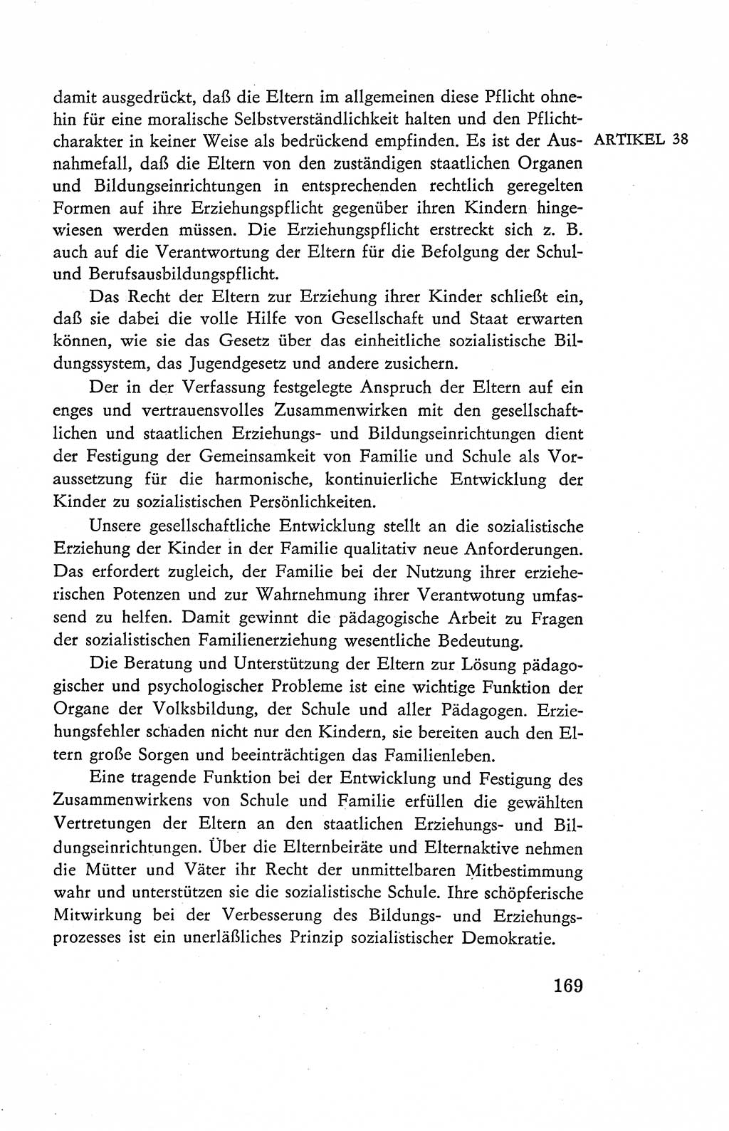 Verfassung der Deutschen Demokratischen Republik (DDR), Dokumente, Kommentar 1969, Band 2, Seite 169 (Verf. DDR Dok. Komm. 1969, Bd. 2, S. 169)
