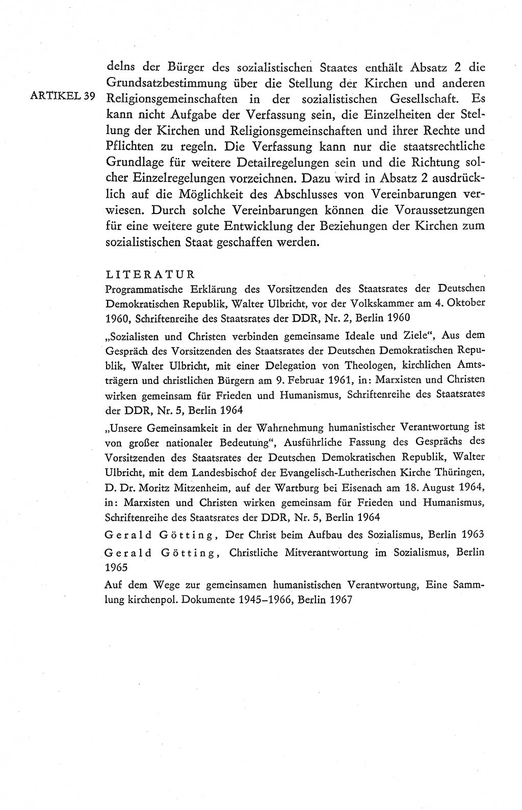Verfassung der Deutschen Demokratischen Republik (DDR), Dokumente, Kommentar 1969, Band 2, Seite 174 (Verf. DDR Dok. Komm. 1969, Bd. 2, S. 174)