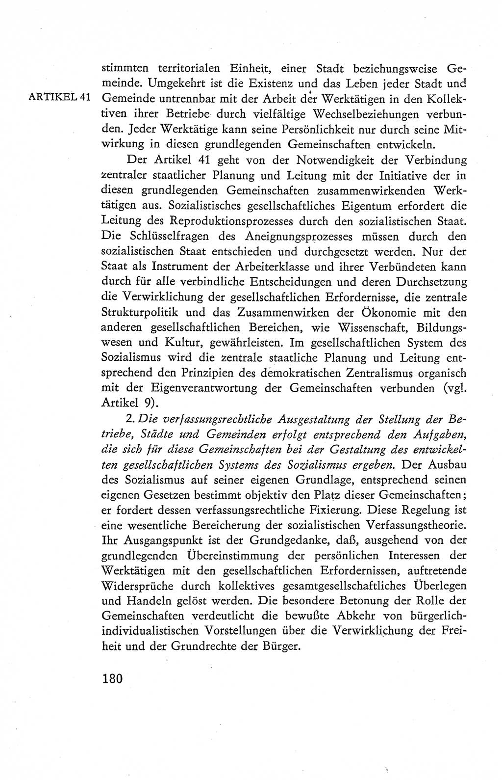 Verfassung der Deutschen Demokratischen Republik (DDR), Dokumente, Kommentar 1969, Band 2, Seite 180 (Verf. DDR Dok. Komm. 1969, Bd. 2, S. 180)