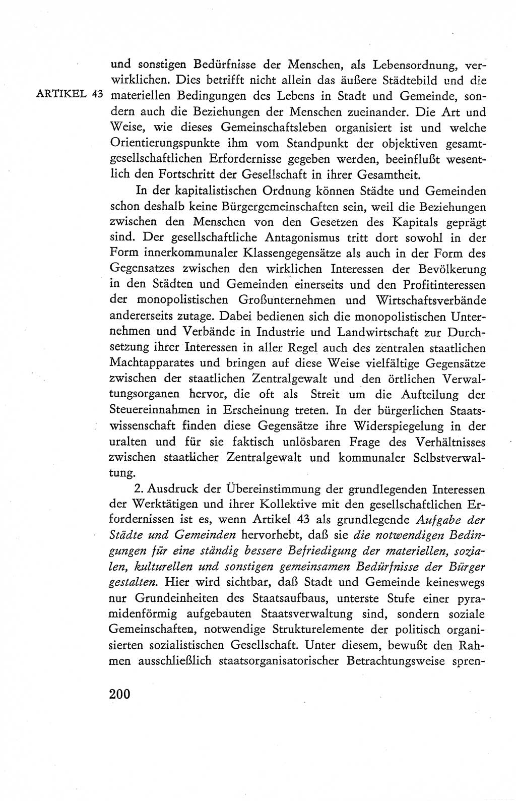 Verfassung der Deutschen Demokratischen Republik (DDR), Dokumente, Kommentar 1969, Band 2, Seite 200 (Verf. DDR Dok. Komm. 1969, Bd. 2, S. 200)