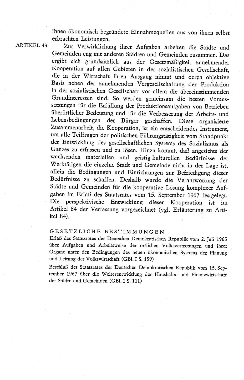 Verfassung der Deutschen Demokratischen Republik (DDR), Dokumente, Kommentar 1969, Band 2, Seite 206 (Verf. DDR Dok. Komm. 1969, Bd. 2, S. 206)