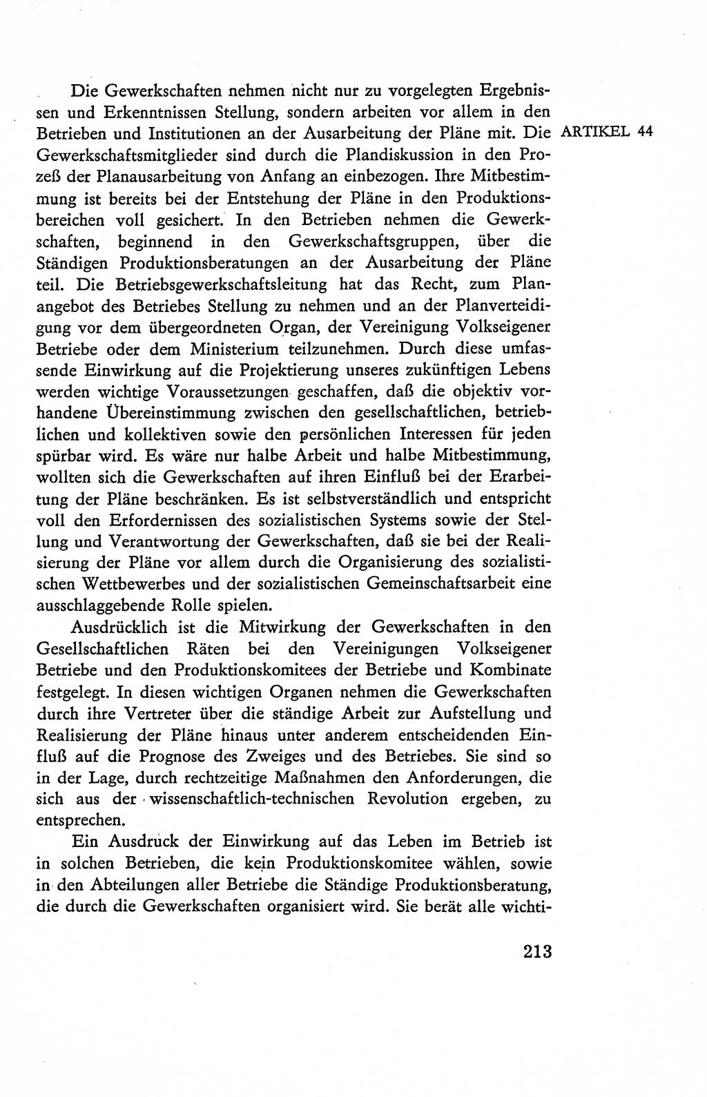 Verfassung der Deutschen Demokratischen Republik (DDR), Dokumente, Kommentar 1969, Band 2, Seite 213 (Verf. DDR Dok. Komm. 1969, Bd. 2, S. 213)