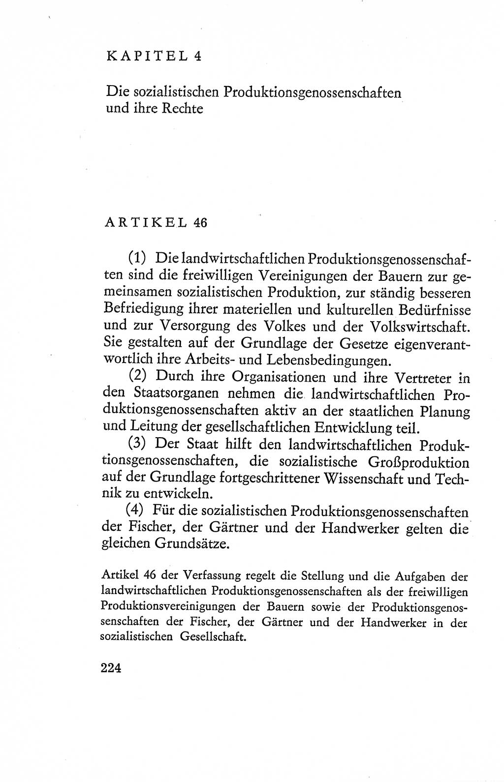 Verfassung der Deutschen Demokratischen Republik (DDR), Dokumente, Kommentar 1969, Band 2, Seite 224 (Verf. DDR Dok. Komm. 1969, Bd. 2, S. 224)