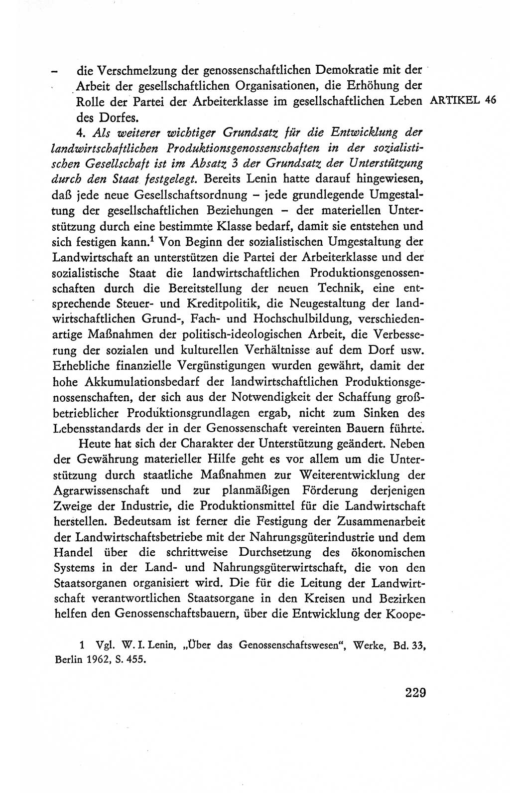 Verfassung der Deutschen Demokratischen Republik (DDR), Dokumente, Kommentar 1969, Band 2, Seite 229 (Verf. DDR Dok. Komm. 1969, Bd. 2, S. 229)