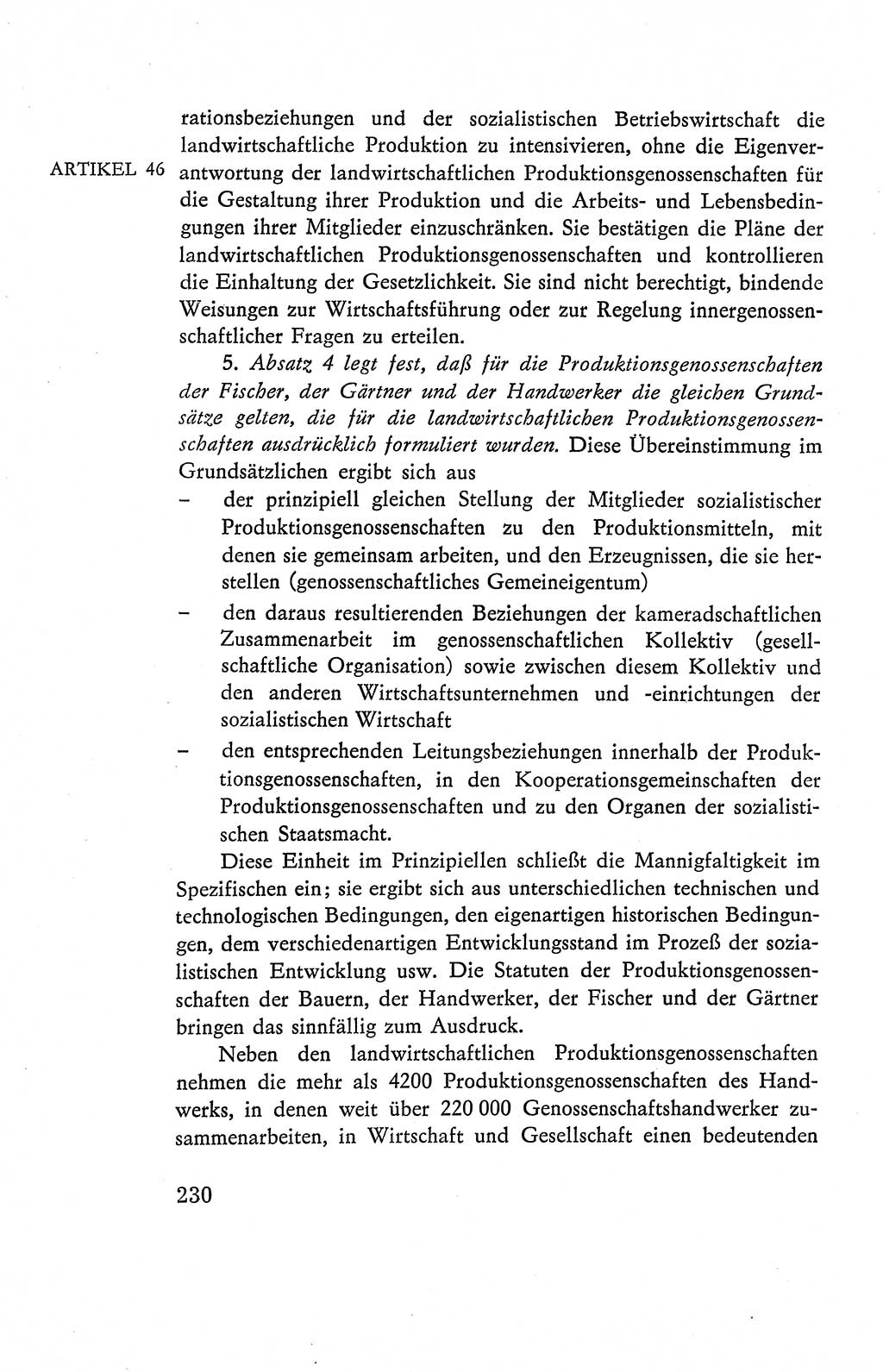 Verfassung der Deutschen Demokratischen Republik (DDR), Dokumente, Kommentar 1969, Band 2, Seite 230 (Verf. DDR Dok. Komm. 1969, Bd. 2, S. 230)