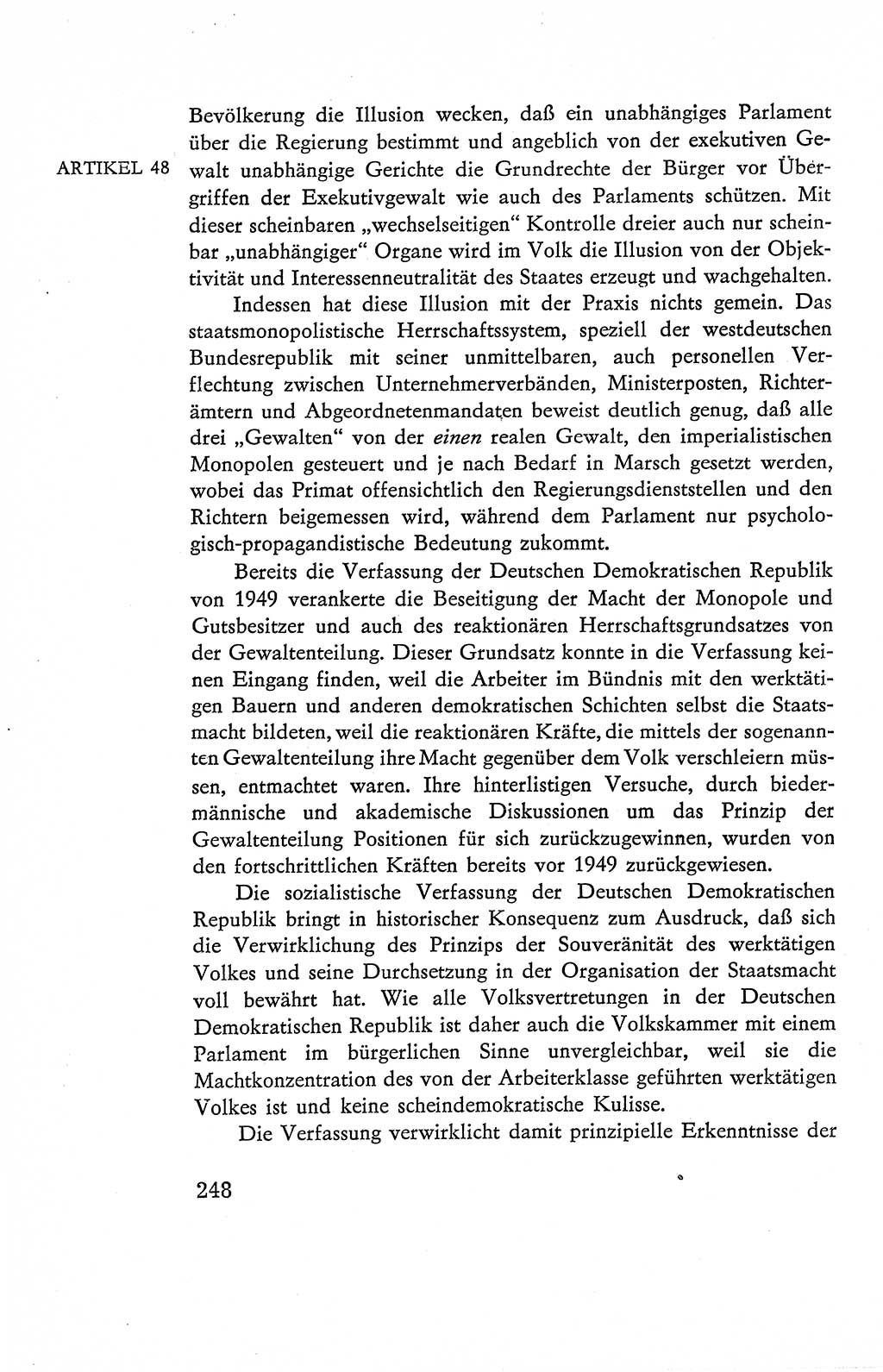 Verfassung der Deutschen Demokratischen Republik (DDR), Dokumente, Kommentar 1969, Band 2, Seite 248 (Verf. DDR Dok. Komm. 1969, Bd. 2, S. 248)
