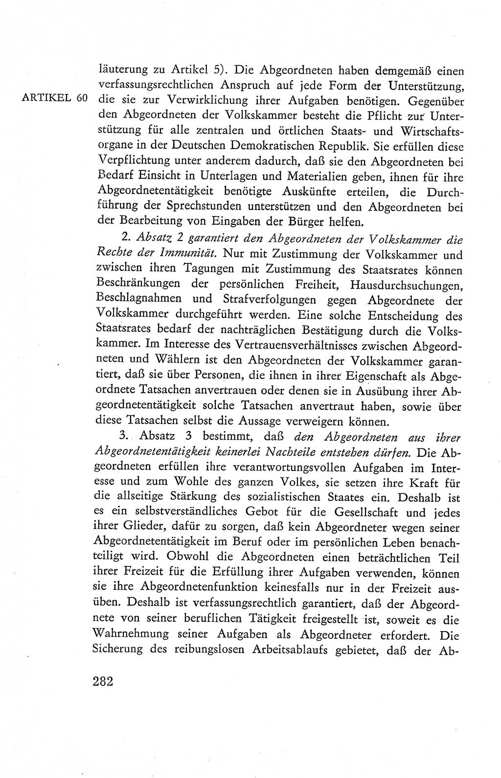 Verfassung der Deutschen Demokratischen Republik (DDR), Dokumente, Kommentar 1969, Band 2, Seite 282 (Verf. DDR Dok. Komm. 1969, Bd. 2, S. 282)