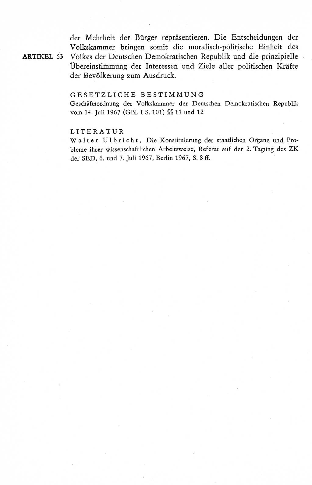 Verfassung der Deutschen Demokratischen Republik (DDR), Dokumente, Kommentar 1969, Band 2, Seite 292 (Verf. DDR Dok. Komm. 1969, Bd. 2, S. 292)