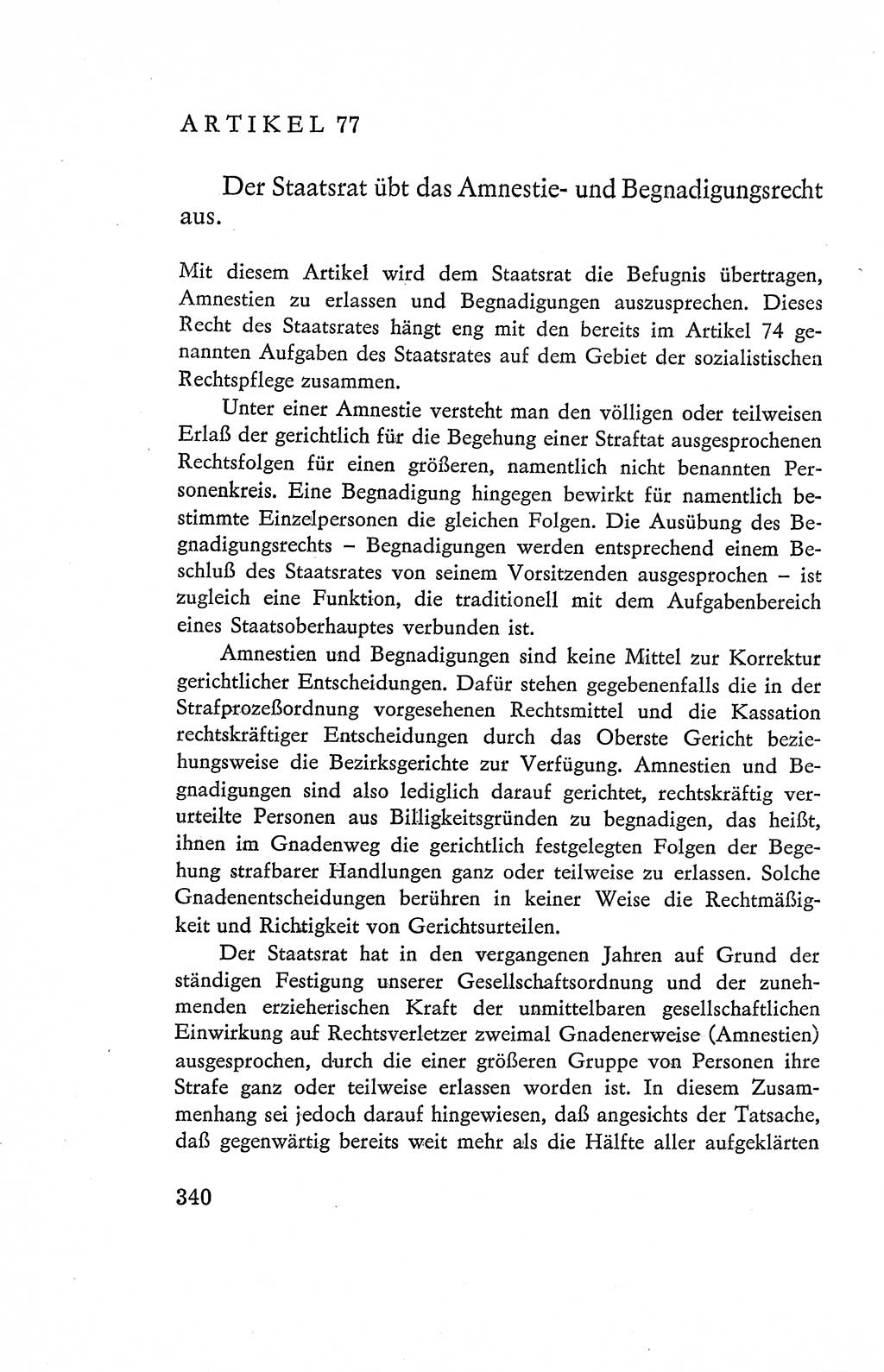 Verfassung der Deutschen Demokratischen Republik (DDR), Dokumente, Kommentar 1969, Band 2, Seite 340 (Verf. DDR Dok. Komm. 1969, Bd. 2, S. 340)