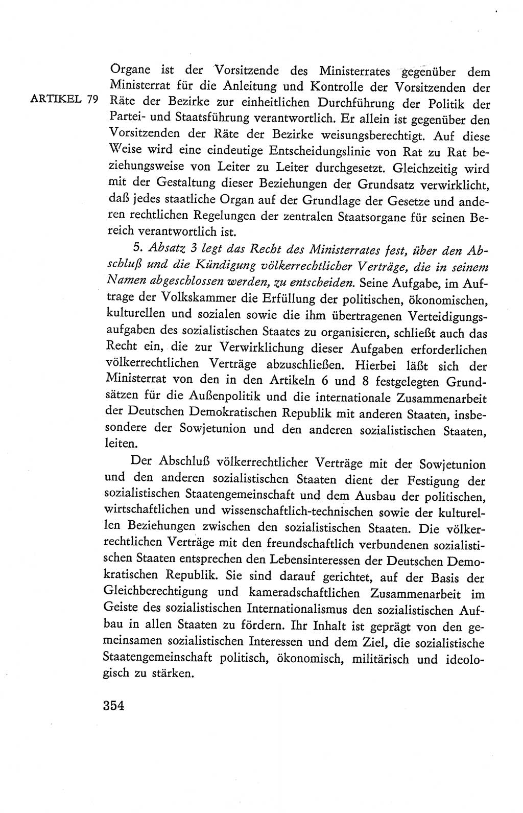 Verfassung der Deutschen Demokratischen Republik (DDR), Dokumente, Kommentar 1969, Band 2, Seite 354 (Verf. DDR Dok. Komm. 1969, Bd. 2, S. 354)