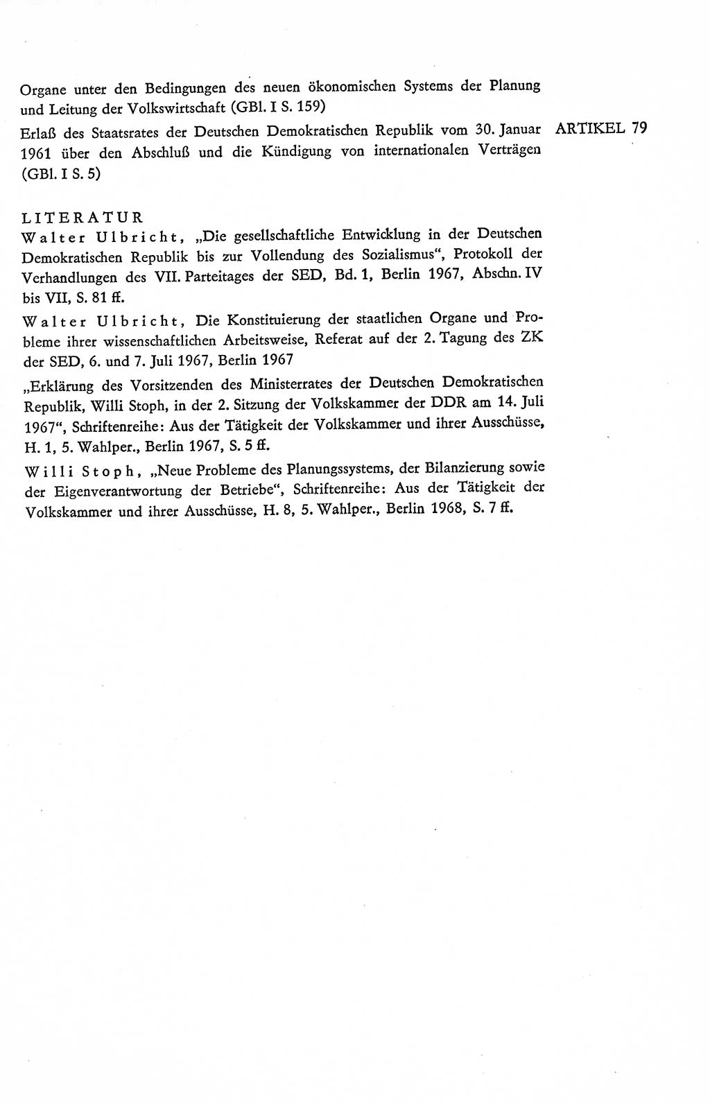 Verfassung der Deutschen Demokratischen Republik (DDR), Dokumente, Kommentar 1969, Band 2, Seite 357 (Verf. DDR Dok. Komm. 1969, Bd. 2, S. 357)