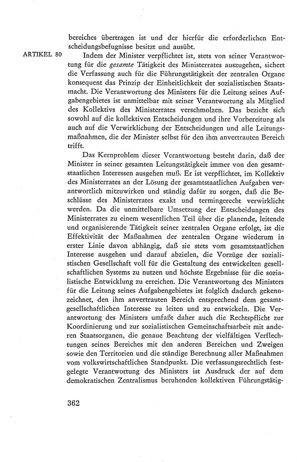 Verfassung der Deutschen Demokratischen Republik (DDR), Dokumente, Kommentar 1969, Band 2, Seite 362 (Verf. DDR Dok. Komm. 1969, Bd. 2, S. 362)
