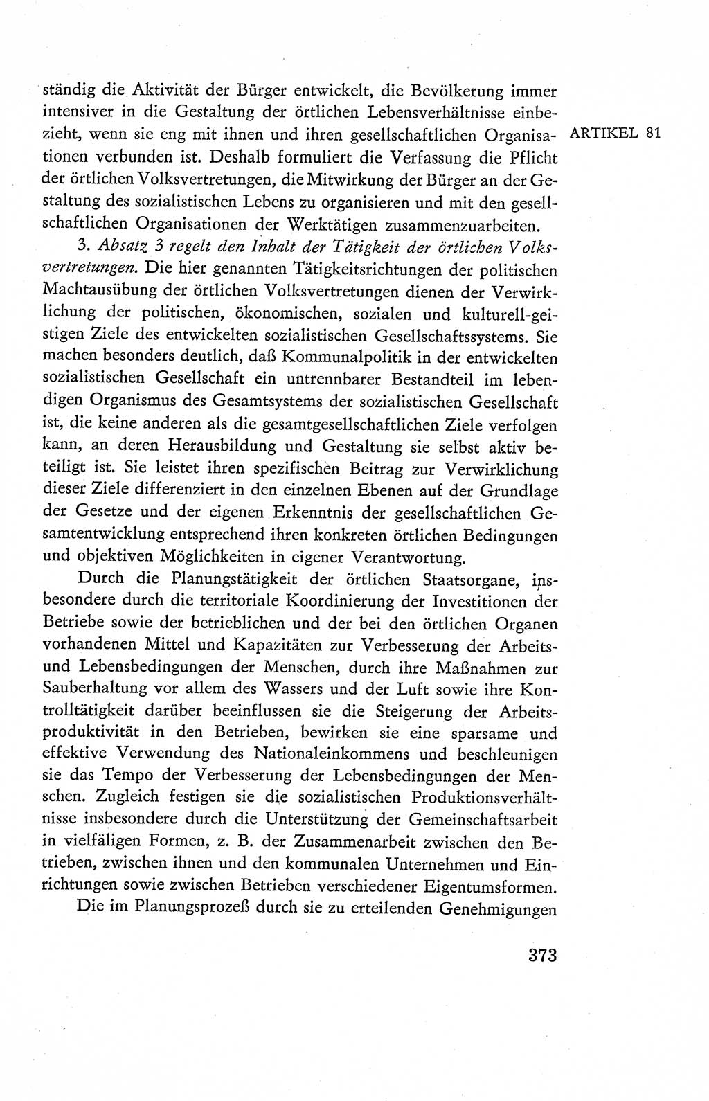Verfassung der Deutschen Demokratischen Republik (DDR), Dokumente, Kommentar 1969, Band 2, Seite 373 (Verf. DDR Dok. Komm. 1969, Bd. 2, S. 373)