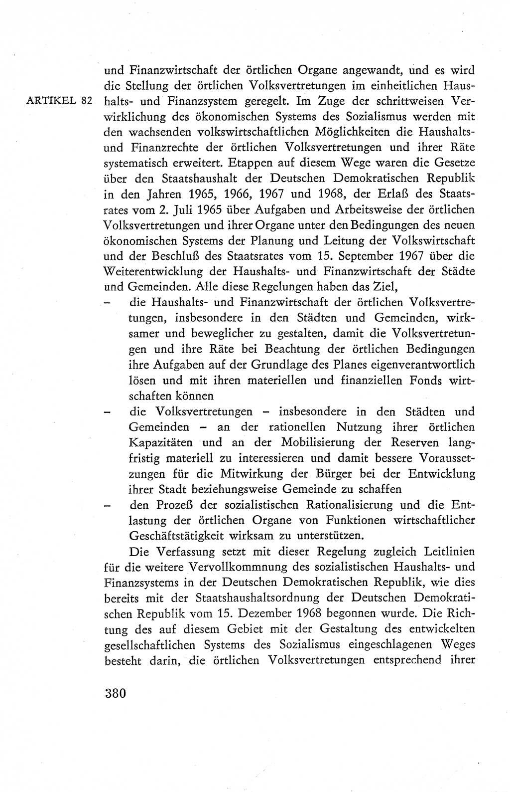Verfassung der Deutschen Demokratischen Republik (DDR), Dokumente, Kommentar 1969, Band 2, Seite 380 (Verf. DDR Dok. Komm. 1969, Bd. 2, S. 380)