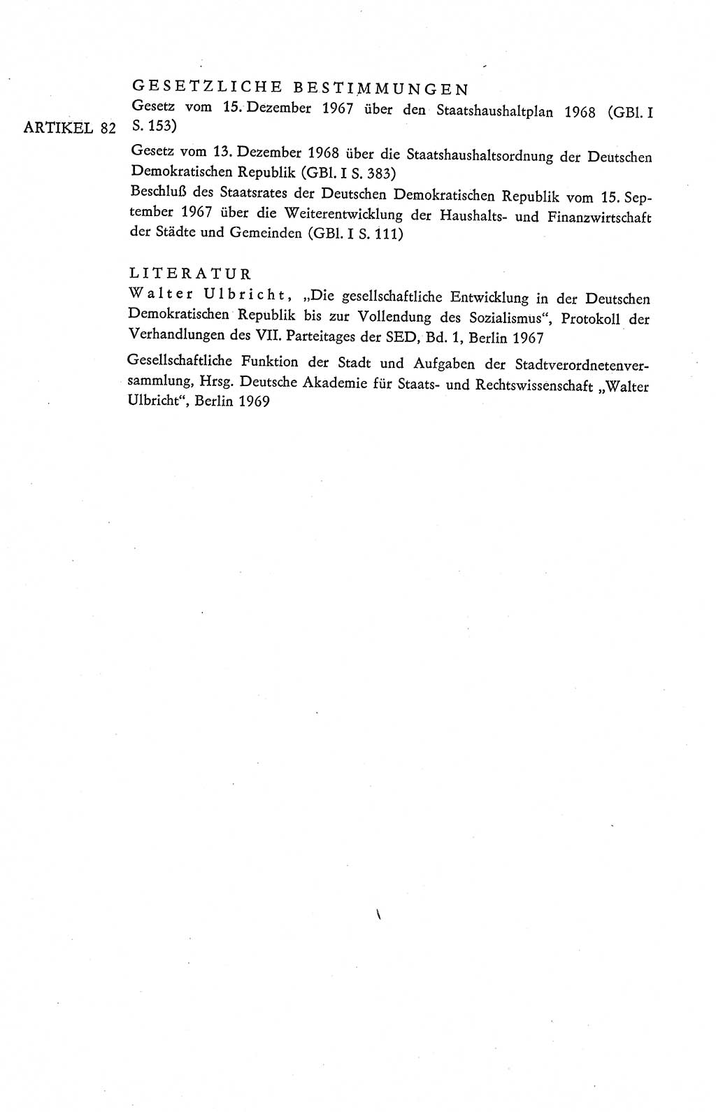 Verfassung der Deutschen Demokratischen Republik (DDR), Dokumente, Kommentar 1969, Band 2, Seite 382 (Verf. DDR Dok. Komm. 1969, Bd. 2, S. 382)
