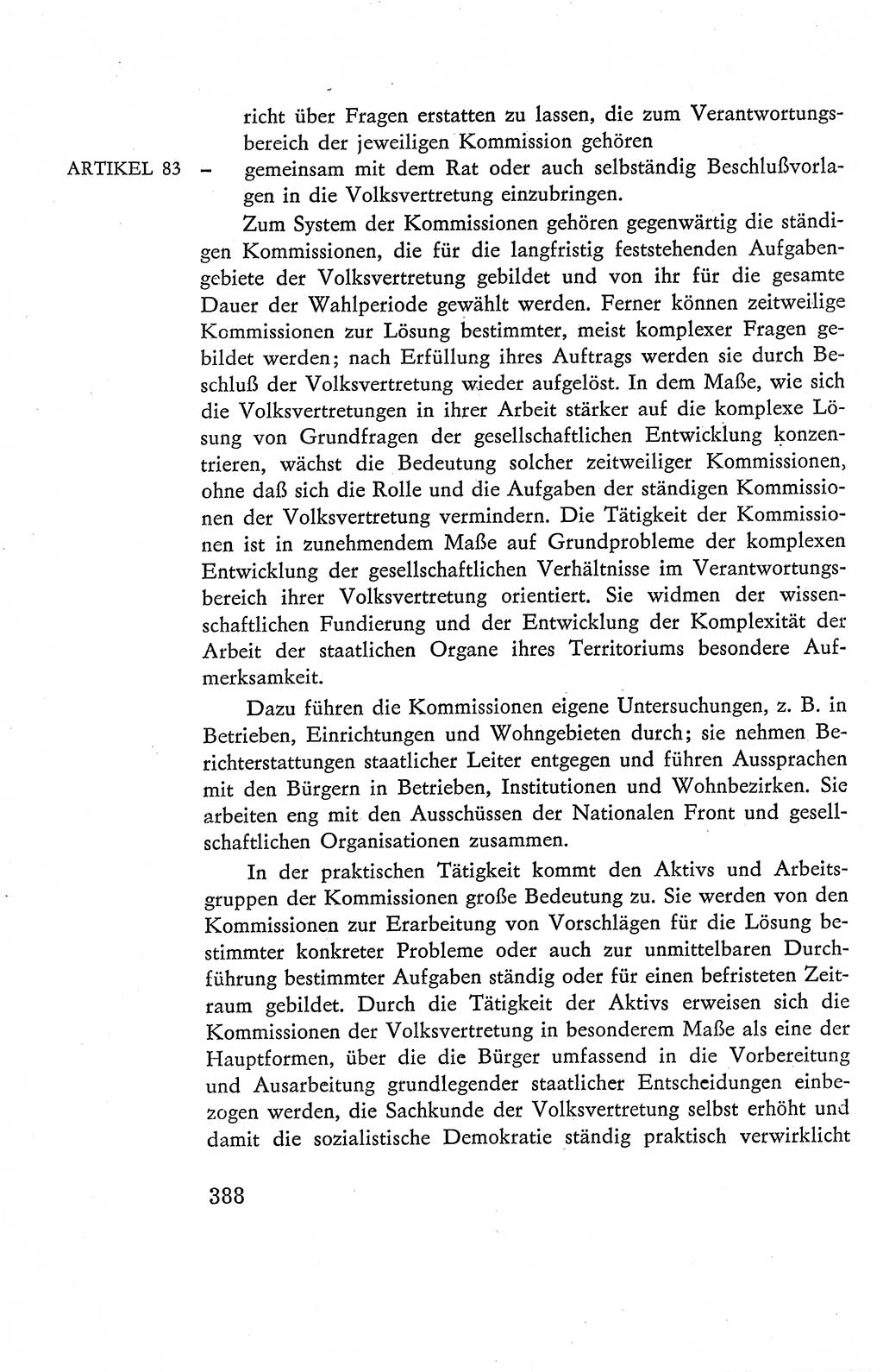 Verfassung der Deutschen Demokratischen Republik (DDR), Dokumente, Kommentar 1969, Band 2, Seite 388 (Verf. DDR Dok. Komm. 1969, Bd. 2, S. 388)
