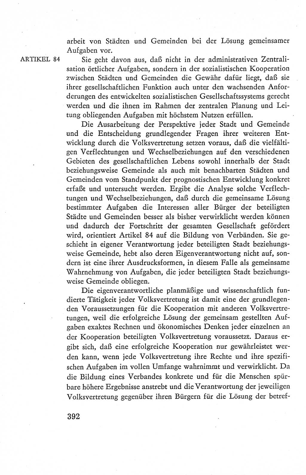 Verfassung der Deutschen Demokratischen Republik (DDR), Dokumente, Kommentar 1969, Band 2, Seite 392 (Verf. DDR Dok. Komm. 1969, Bd. 2, S. 392)